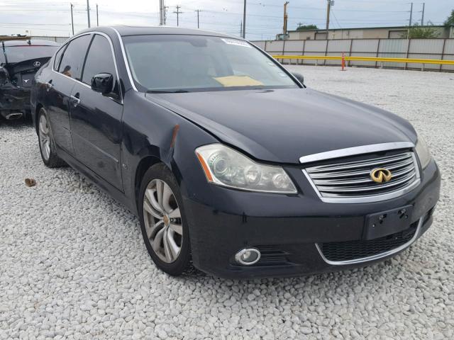 JNKBY01E18M500179 - 2008 INFINITI M45 BASE BLACK photo 1