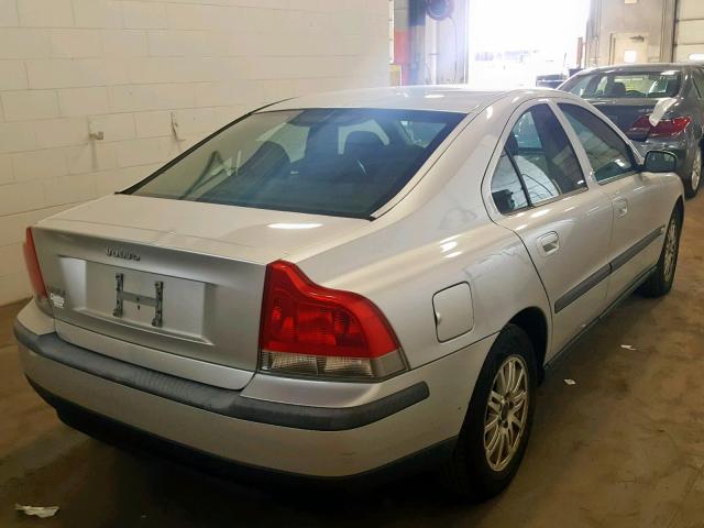 YV1RS64A142335974 - 2004 VOLVO S60 GRAY photo 4