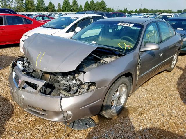 1G2HX54K124220769 - 2002 PONTIAC BONNEVILLE BEIGE photo 2