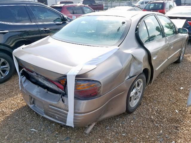 1G2HX54K124220769 - 2002 PONTIAC BONNEVILLE BEIGE photo 4