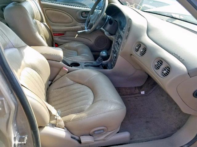 1G2HX54K124220769 - 2002 PONTIAC BONNEVILLE BEIGE photo 5