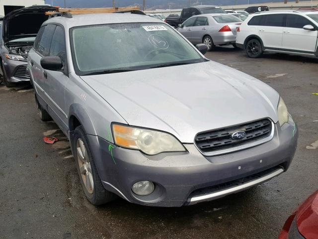 4S4BP61C076301032 - 2007 SUBARU LEGACY OUT SILVER photo 1