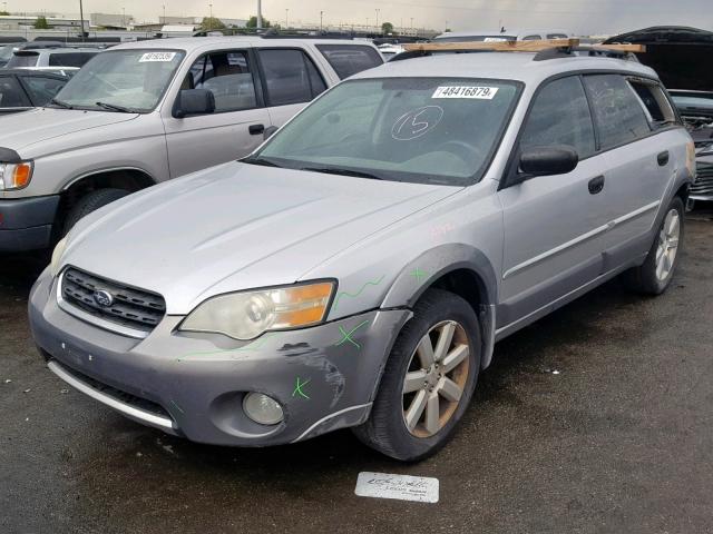 4S4BP61C076301032 - 2007 SUBARU LEGACY OUT SILVER photo 2