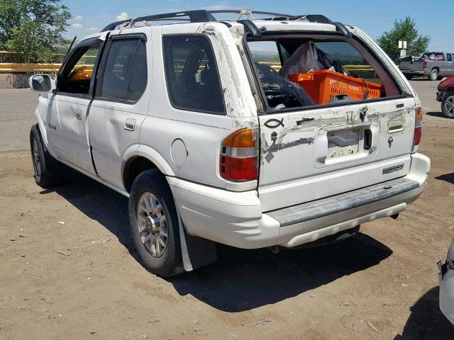 4S6CK58WXY4415024 - 2000 HONDA PASSPORT E 白色 照片 3