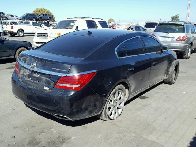 1G4GB5G34EF305359 - 2014 BUICK LACROSSE BLACK photo 4