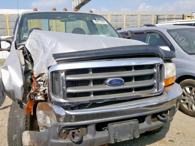 1FTSF31FXYED35311 - 2000 FORD F350 SRW S SILVER photo 7