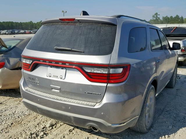 1C4RDHDG2EC387920 - 2014 DODGE DURANGO LI SILVER photo 4