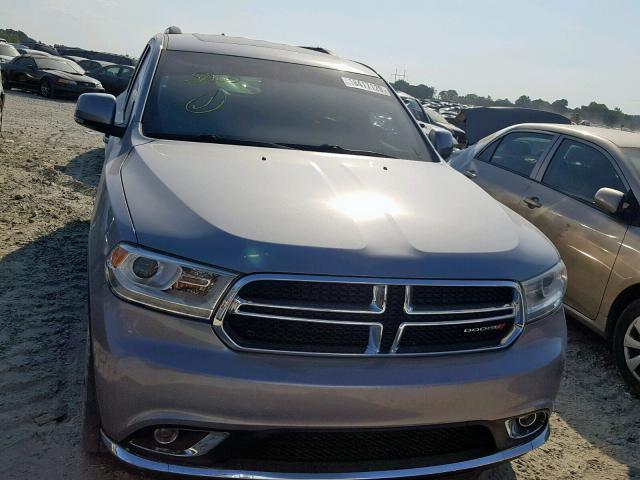 1C4RDHDG2EC387920 - 2014 DODGE DURANGO LI SILVER photo 9