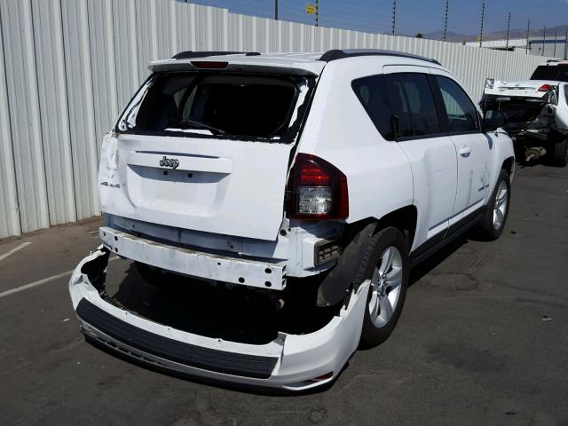 1C4NJDBB9GD714351 - 2016 JEEP COMPASS SP თეთრი ფოტო 4