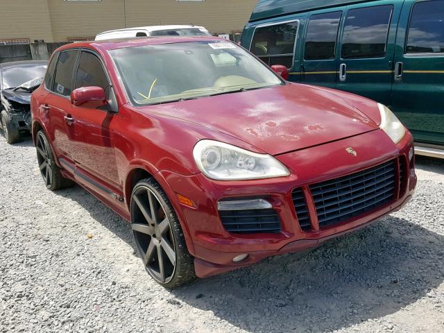 WP1AD29P58LA73135 - 2008 PORSCHE CAYENNE GT RED photo 1