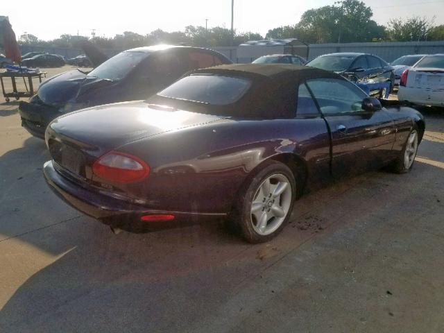 SAJGX2246WC018470 - 1998 JAGUAR XK8 RED photo 4