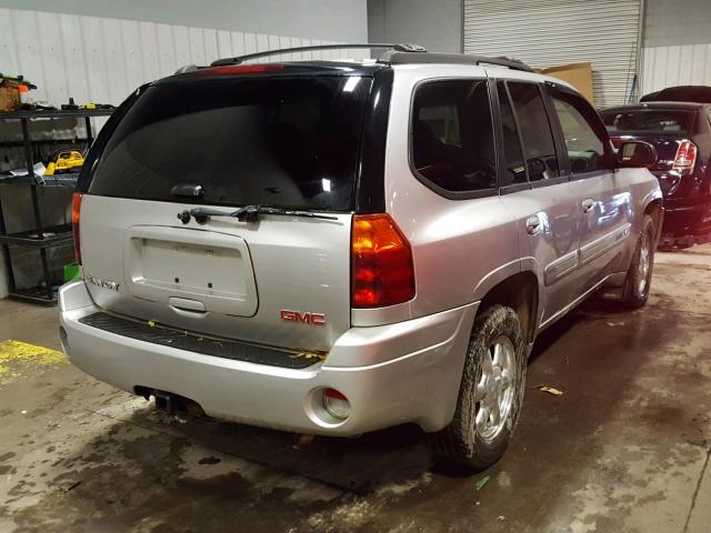 1GKDT13S752254350 - 2005 GMC ENVOY SILVER photo 4