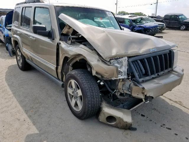 1J8HG48N46C267440 - 2006 JEEP COMMANDER ოქროსფერი ფოტო 1