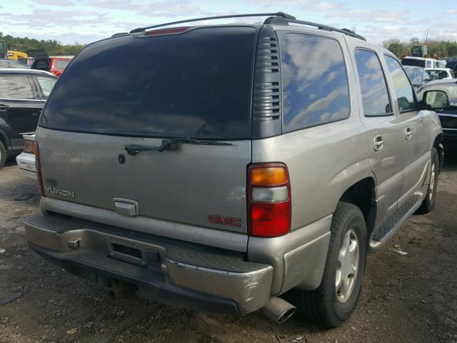 1GKEK63UX2J341280 - 2002 GMC DENALI TAN photo 4