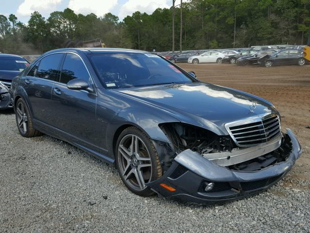 WDDNG77X69A252393 - 2009 MERCEDES-BENZ S 63 AMG GRAY photo 1