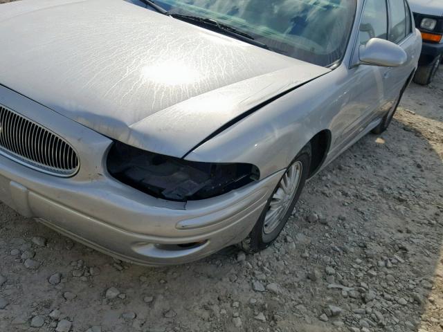 1G4HP52K14U166385 - 2004 BUICK LESABRE CU SILVER photo 10