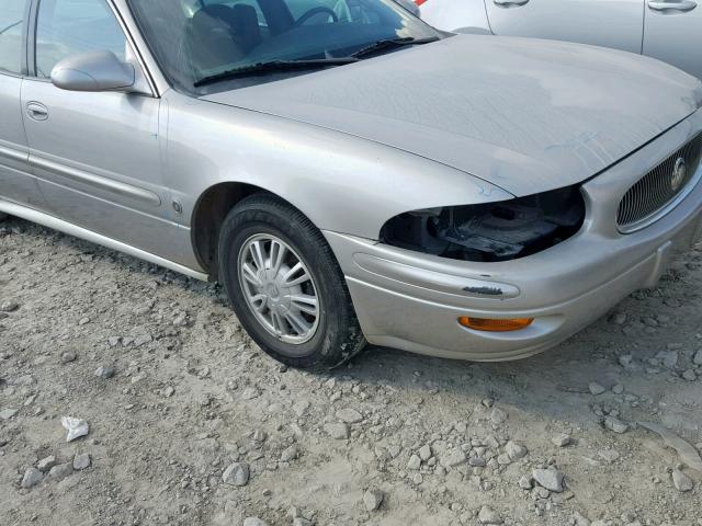 1G4HP52K14U166385 - 2004 BUICK LESABRE CU SILVER photo 9