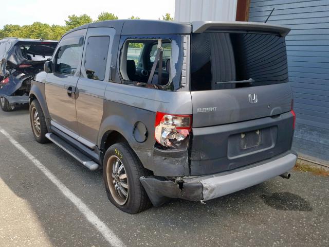 5J6YH28665L024383 - 2005 HONDA ELEMENT EX GRAY photo 3