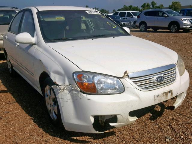 KNAFE121075416647 - 2007 KIA SPECTRA EX WHITE photo 1