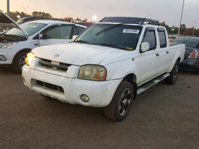 1N6ED29X64C459220 - 2004 NISSAN FRONTIER C WHITE photo 2