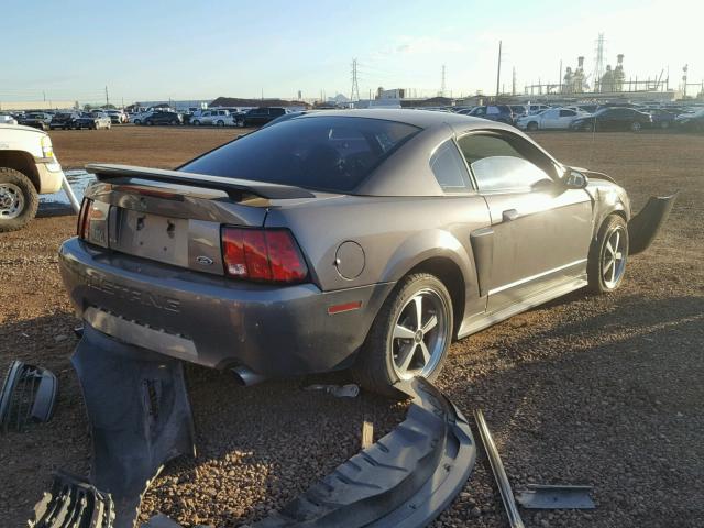 1FAFP42R33F404751 - 2003 FORD MUSTANG MA GRAY photo 4