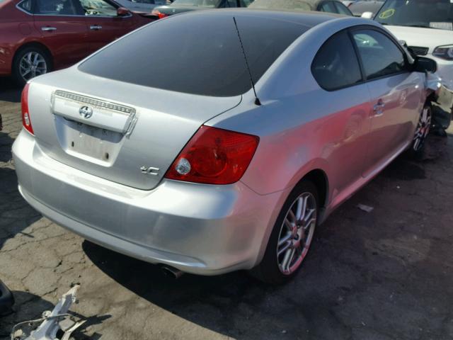 JTKDE177770212439 - 2007 TOYOTA SCION TC Gümüş foto 4