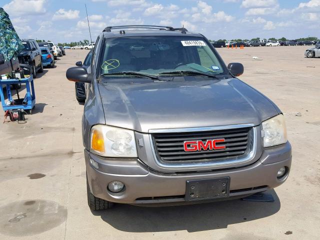 1GKDS13S652370884 - 2005 GMC ENVOY GRAY photo 9