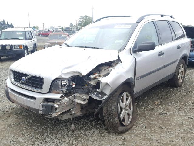 YV1CZ592451179045 - 2005 VOLVO XC90 SILVER photo 2