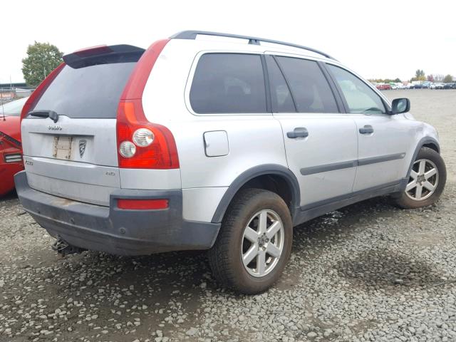 YV1CZ592451179045 - 2005 VOLVO XC90 SILVER photo 4