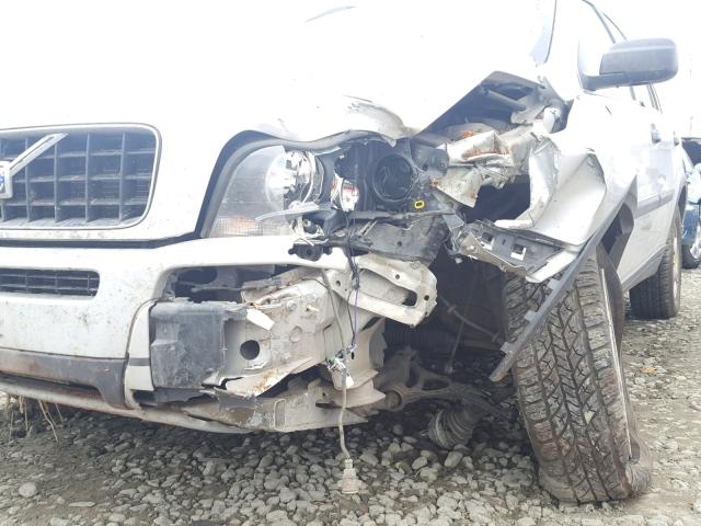 YV1CZ592451179045 - 2005 VOLVO XC90 SILVER photo 9