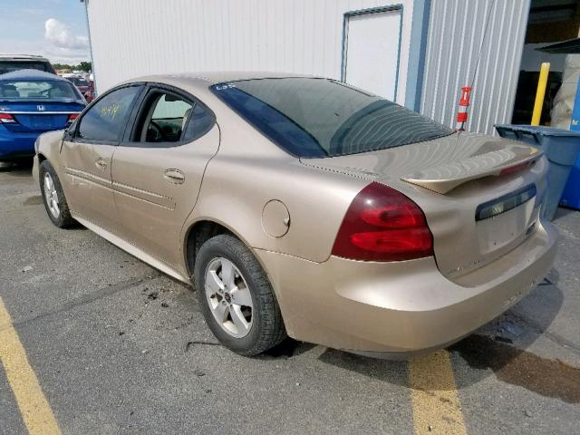 2G2WP522551340312 - 2005 PONTIAC GRAND PRIX GOLD photo 3