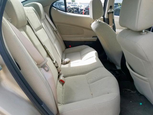 2G2WP522551340312 - 2005 PONTIAC GRAND PRIX GOLD photo 6