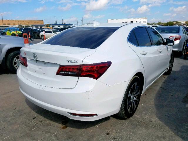 19UUB1F55FA017854 - 2015 ACURA TLX TECH WHITE photo 4