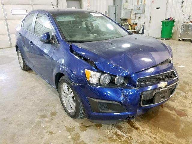 1G1JB5SH1C4220493 - 2012 CHEVROLET SONIC LS 蓝色 照片 1