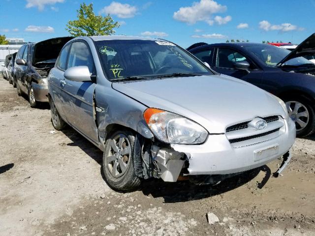 KMHCN35C19U119907 - 2009 HYUNDAI ACCENT SE SILVER photo 1