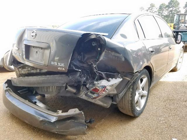 1N4BL11D86C133738 - 2006 NISSAN ALTIMA SE CHARCOAL photo 4