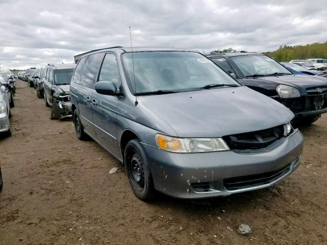 2HKRL18642H566455 - 2002 HONDA ODYSSEY EX GRAY photo 1