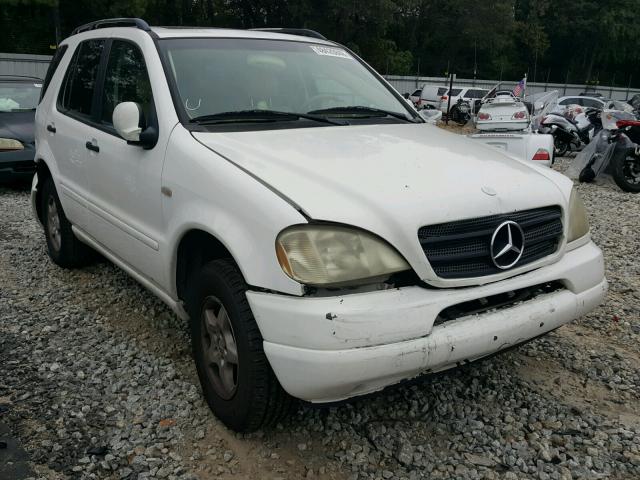 4JGAB54E5YA161866 - 2000 MERCEDES-BENZ ML 320 WHITE photo 1