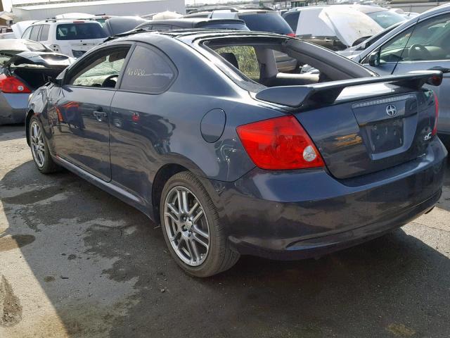 JTKDE177070157025 - 2007 TOYOTA SCION TC ნაცრისფერი ფოტო 3