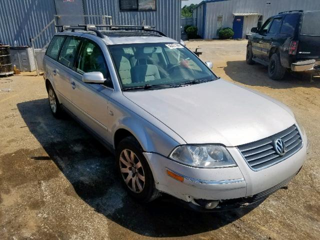 WVWVD63B53E221420 - 2003 VOLKSWAGEN PASSAT GLS SILVER photo 1