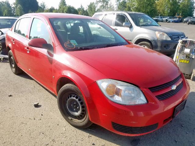 1G1AL55FX77118010 - 2007 CHEVROLET COBALT LT RED photo 1