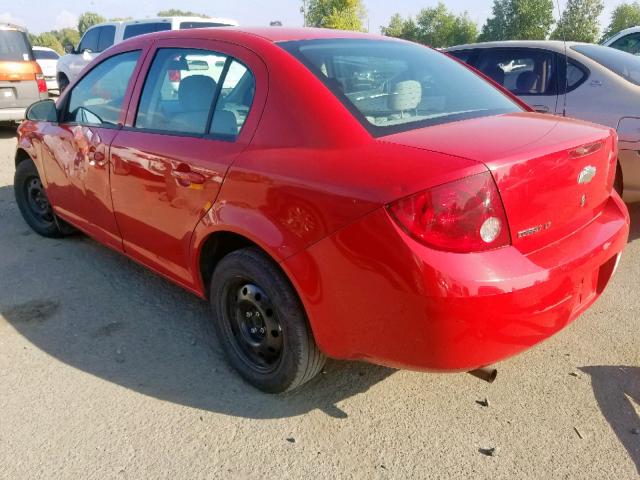 1G1AL55FX77118010 - 2007 CHEVROLET COBALT LT RED photo 3