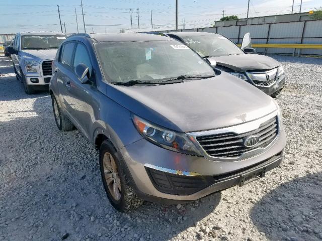 KNDPB3A20C7330971 - 2012 KIA SPORTAGE B GRAY photo 1