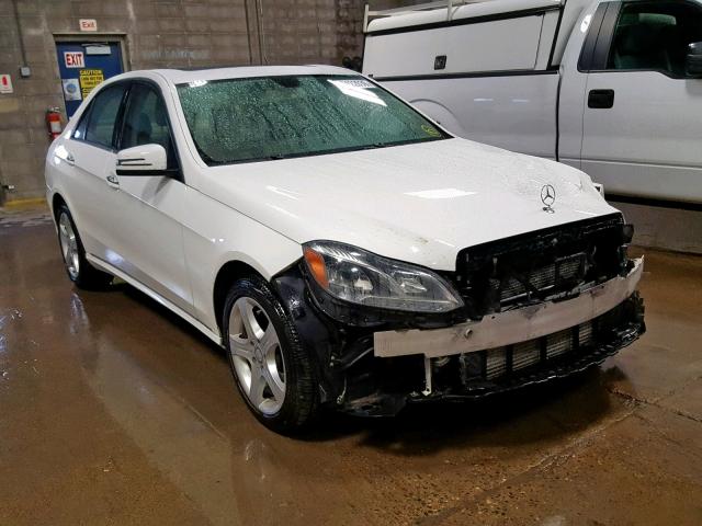 WDDHF9HB0EA863478 - 2014 MERCEDES-BENZ E 250 BLUE WHITE photo 1