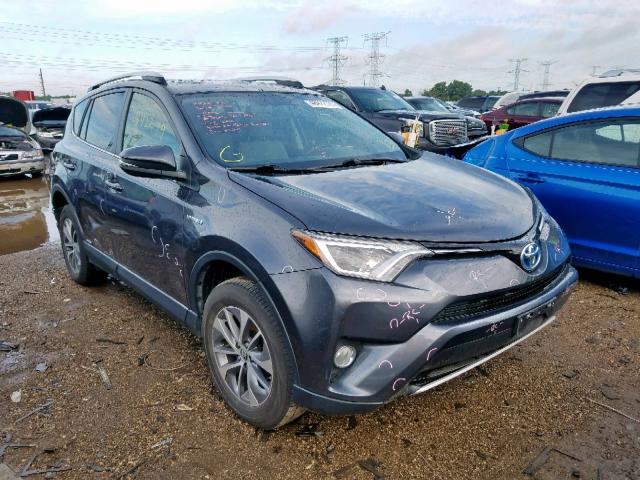 JTMRJREV1GD024677 - 2016 TOYOTA RAV4 HV XL GRAY photo 1