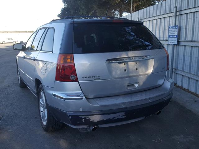 2A8GM68X47R300480 - 2007 CHRYSLER PACIFICA T GRAY photo 3