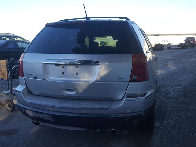 2A8GM68X47R300480 - 2007 CHRYSLER PACIFICA T GRAY photo 4