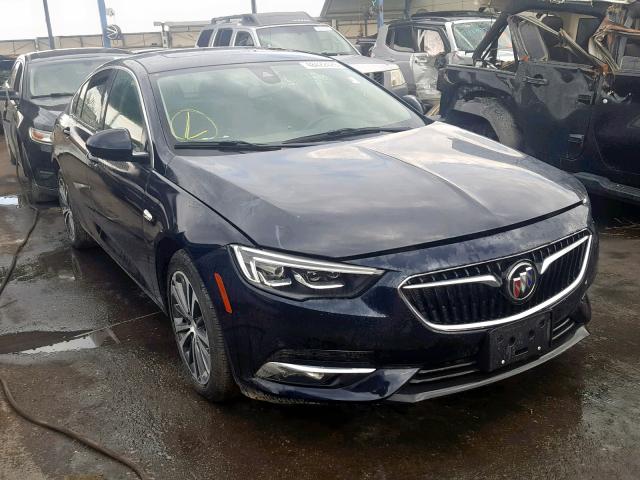 W04GP6SX1J1094919 - 2018 BUICK REGAL ESSE BLUE photo 1