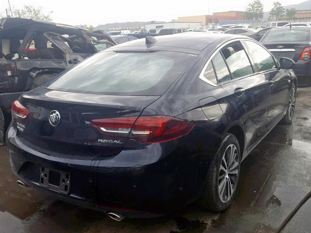 W04GP6SX1J1094919 - 2018 BUICK REGAL ESSE BLUE photo 4