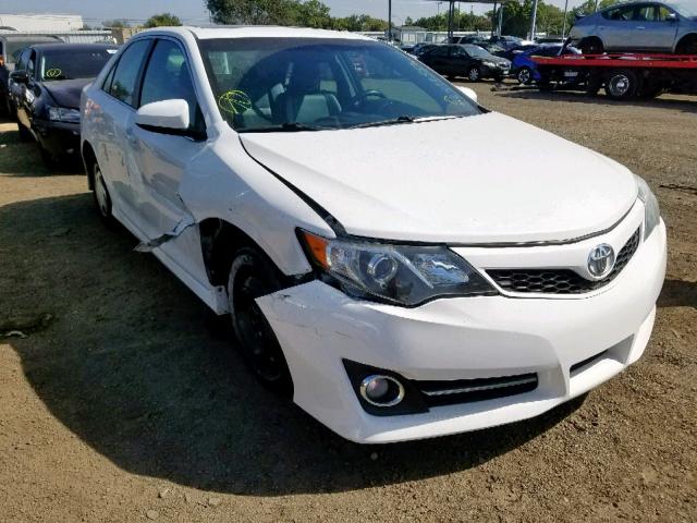 4T1BF1FKXCU549705 - 2012 TOYOTA CAMRY BASE WHITE photo 1